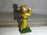 Bnk jc CBG Mignot - figurina metalica - Franta- soldat WW1 cantand la trompeta