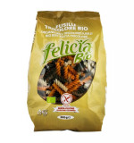 Fusilli bio tricolore din faina de orez, 500g Felicia