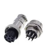 Cumpara ieftin Set conectori mamă-tată GX16 8 pini, 16mm