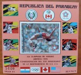 PARAGUAY--&#039;&#039;SPORT-OLIMPIADA de VARA-MONTREAL-1976&#039;-COLITA.-MNH LUX-NESTAMPIL.-VEZI SCAN