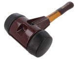 Ciocan SIMPLEX din Lemn cu Cap din Cauciuc 325mm