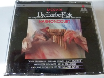 The Magic Flute - Mozart, Harnoncourt , 2 cd foto