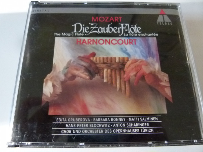 The Magic Flute - Mozart, Harnoncourt , 2 cd
