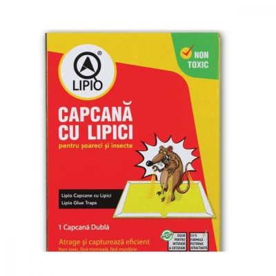 Lipio - Capcana Cu Lipici Pentru Soareci Si Insecte foto