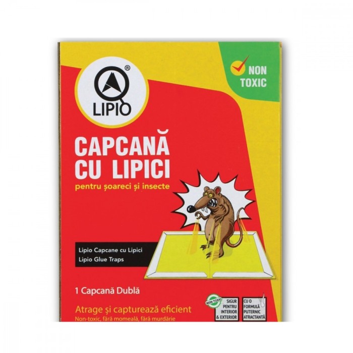 Lipio - Capcana Cu Lipici Pentru Soareci Si Insecte
