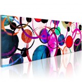 Cumpara ieftin Tablou - Colourful Circle 135x45 cm