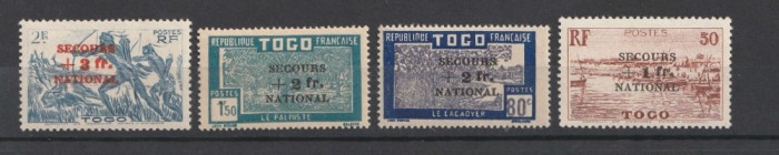 Colonii, Togo, supratipar, 1941, cota 25 euro (pentru sarniera), MNH