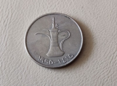 Emiratele Arabe Unite &amp;ndash; 1 dirham (1990) monedă s375 foto