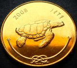 Moneda exotica 50 LAARI - I-le MALDIVE, anul 2008 * cod 3028 B = UNC