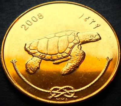 Moneda exotica 50 LAARI - I-le MALDIVE, anul 2008 * cod 3028 = UNC foto