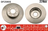 TRW DF2595S Disc frana