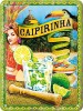 Placa metalica - Caipirinha - 15x20 cm, Nostalgic Art Merchandising