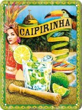 Placa metalica - Caipirinha - 15x20 cm, Nostalgic Art Merchandising