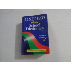 OXFORD Mini School Dictionary Tested in schools