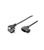 Cablu alimentare PC 2m schuko 90 grade la IEC320-C13 90 grade Goobay