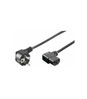 Cablu alimentare PC 2m schuko 90 grade la IEC320-C13 90 grade Goobay foto