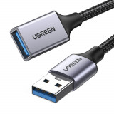 Cumpara ieftin Cablu USB Male la USB Female, 2A, 5Gbps, 5m Ugreen (25285) Negru