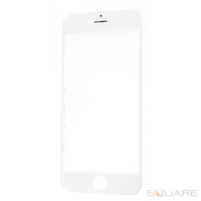 Geam Sticla + OCA iPhone 6, Complet, White foto