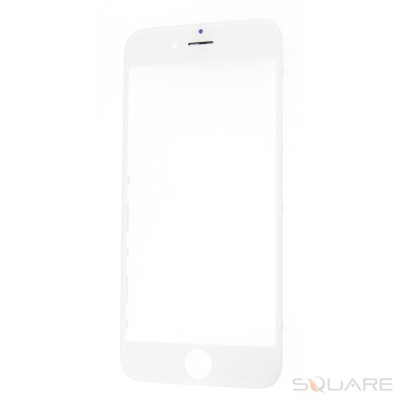 Geam Sticla + OCA iPhone 6, Complet, White foto