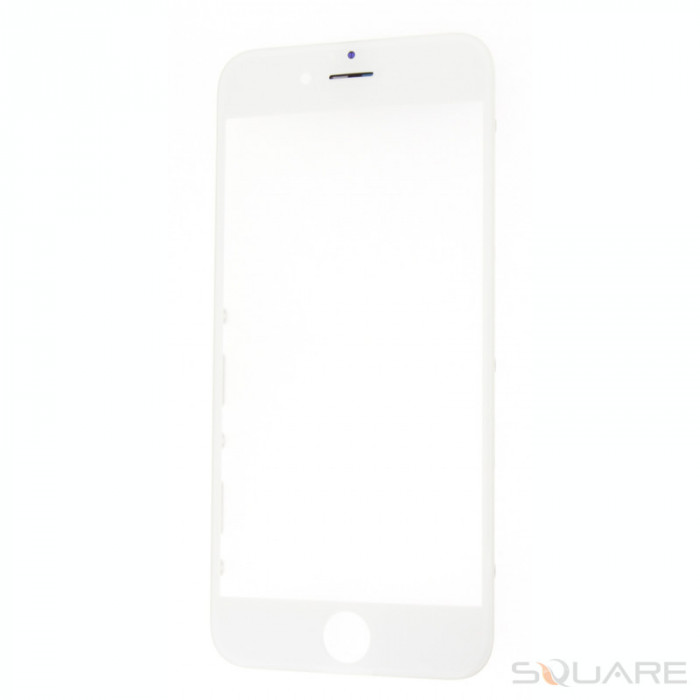 Geam Sticla + OCA iPhone 6, Complet, White