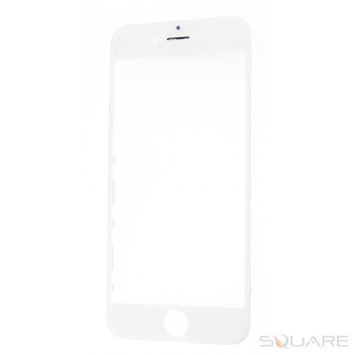 Geam Sticla + OCA iPhone 6, Complet, White