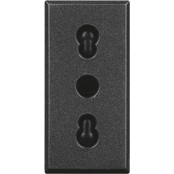 Priza Italia Axolute Bticino 1M antracit HS4180