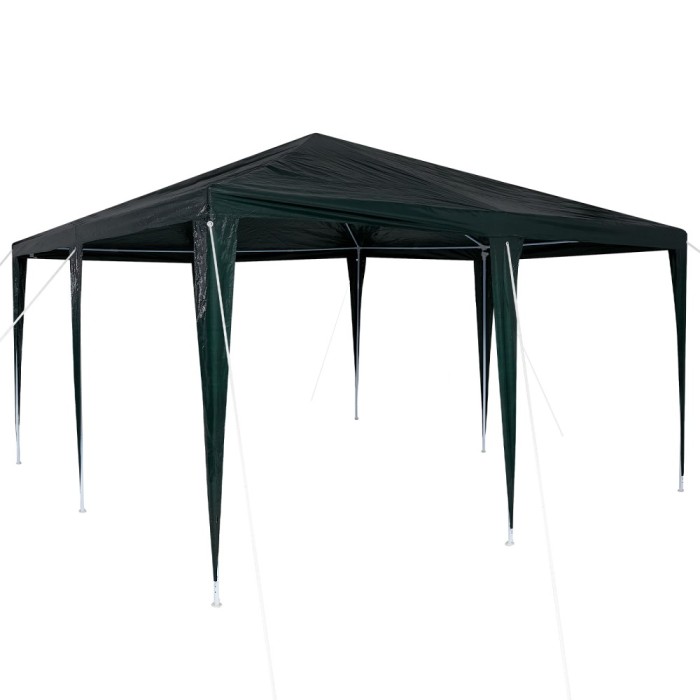 Gossi cort de petrecere verde 4x4 m pe