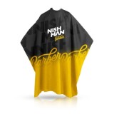 Cumpara ieftin Pelerina - NISH MAN - frizerie/coafor Premium Barber - Galben