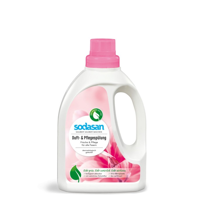 Balsam Si Parfumant Bio Pentru Rufe cu Magnolie 750 ml Sodasan
