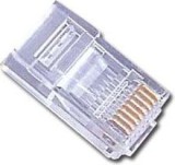 MUFA RJ-45 GEMBIRD pt. cablu UTP, Cat5e, RJ-45 (T), plastic, 50 buc, &quot;PLUG3UP6/50&quot;