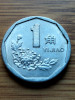 Moneda China 1 YIJIAO 1997-aLuciu de batere, Asia, Aluminiu
