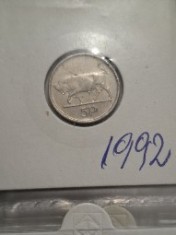 5 pence 1992 irlanda foto