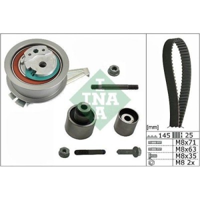 Kit distributie Audi A3 (8v1, A3 Sedan (8vs, A3 Sportback (8va, Q2 (Gab; Man Tge Box, Tge Bus, Tge (Uz); Seat Arona (Kj7, Ateca (Kh7, Ibiza 5 (Kj1, L foto