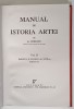 MANUAL DE ISTORIA ARTEI de G. OPRESCU , VOLUMUL II , 1946