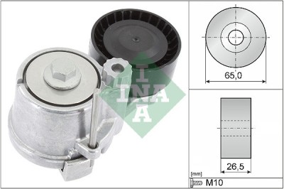 INA 534 0661 10 Intinzator curea, curea distributie foto