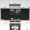 VidaXL Spate de bucătărie Negru 80 x 60 cm sticlă securizată 3415547
