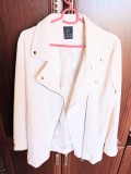 Jachetă nouă Atmosphere din bumbac organic satinat mărimea 44 pentru femei
