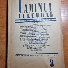 caminul cultural - revista de cultura a poporului - august 1947-muzica populara