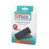 Compresa Termica QPLASTER Cald/Rece 13x27cm, Refolosibila, Terapie Dureri Musculare, Articulare, Menstruale, Migrene