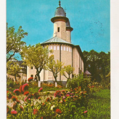 RF38 -Carte Postala- Manastirea Varatec, circulata 1972