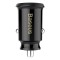 Incarcator Auto Baseus Grain Mini Universal Smart Car Charger 2x USB 3.1A, Negru