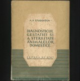 Cumpara ieftin RARĂ! DIAGNOSTICUL GESTAȚIEI ȘI STERILITĂȚII ANIMALELOR DOMESTICE - A. STUDENȚOV, 1951