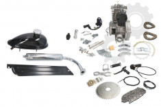 Kit Motor pe benzina complet 80cc pentru adaptat la diverse proiecte ( Bicicleta, Atv, Trike, Etc) foto