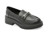 Mocasini ALDO negri, GRUNDGENS 001, din piele ecologica
