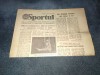 ZIARUL SPORTUL 14 DECEMBRIE 1981