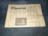 ZIARUL SPORTUL 14 DECEMBRIE 1981