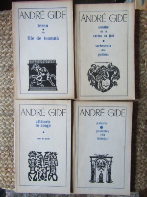 4 TITLURI ANDRE GIDE foto