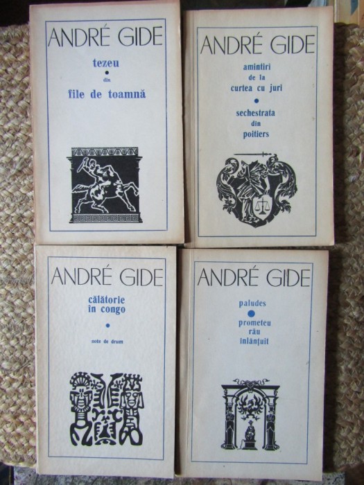 4 TITLURI ANDRE GIDE