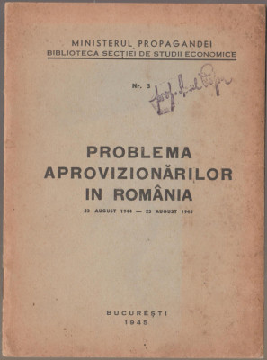 Problema aprovizionarii in Romania (23 august 1944 - 23 august 1945) foto