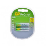 Set acumulatori AA R6 NiMH Recyko 2000mAh 2buc/blister GP, G&amp;P